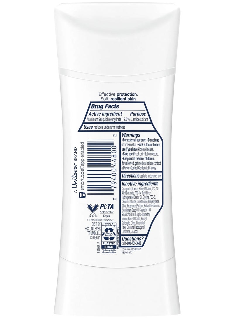 دوف مزيل عرق العناية المتقدمة - برائحة بتلات الورد - 74 جم - Image 2